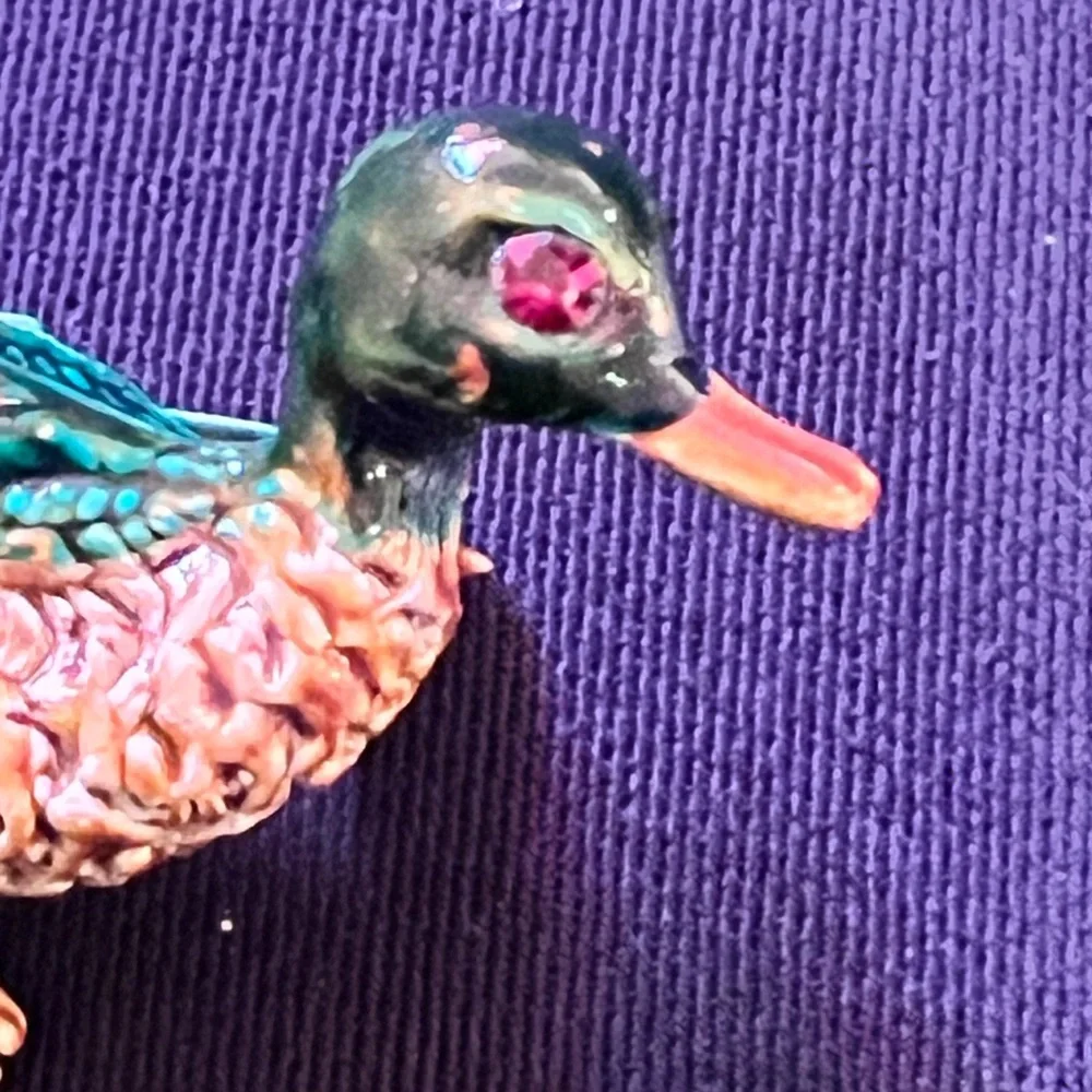 2Pc Gerry’s Small Duck Brooches GUC!